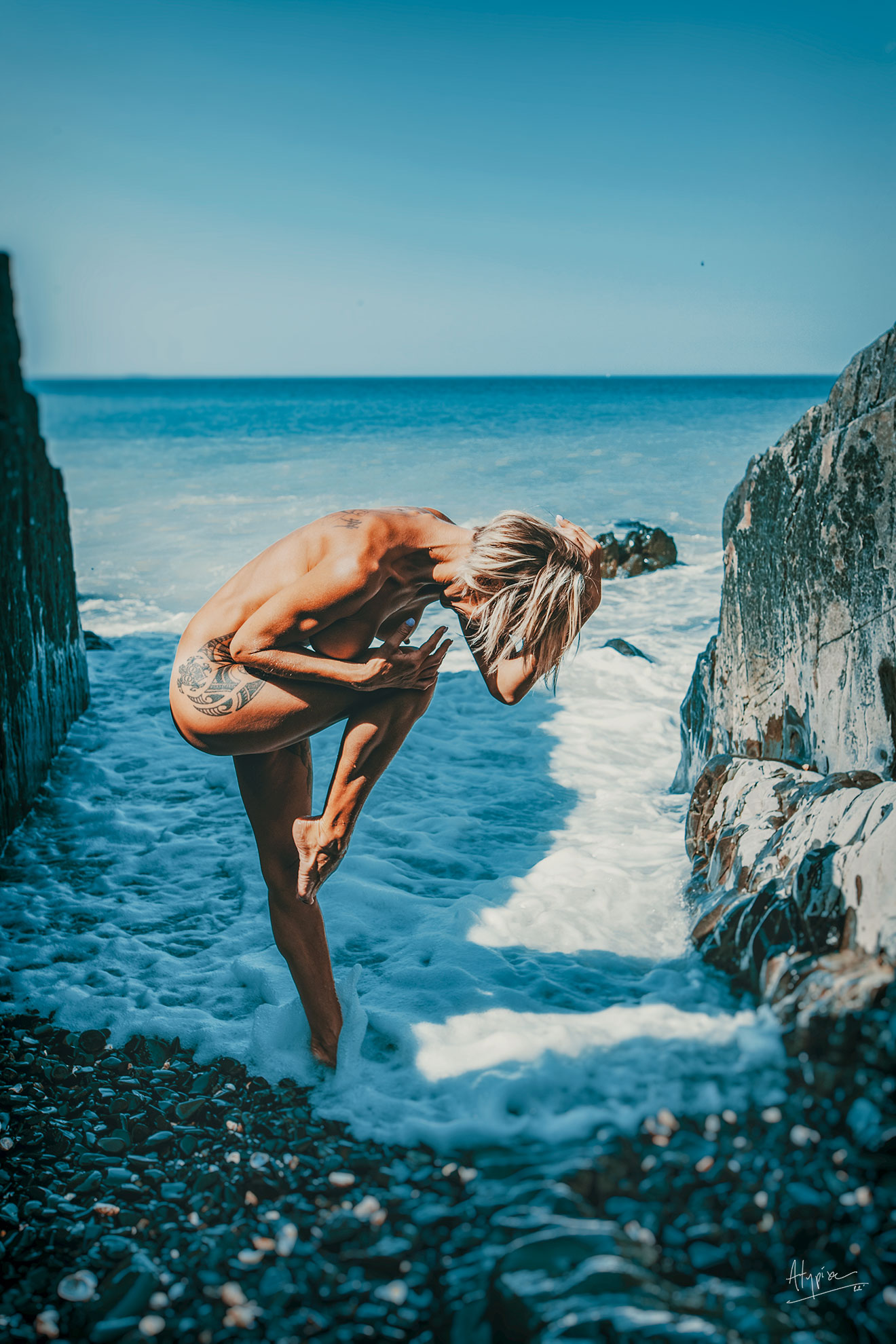 model nude beach france